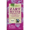Bio Schweizer Zartbitterschokolade 70% 100G