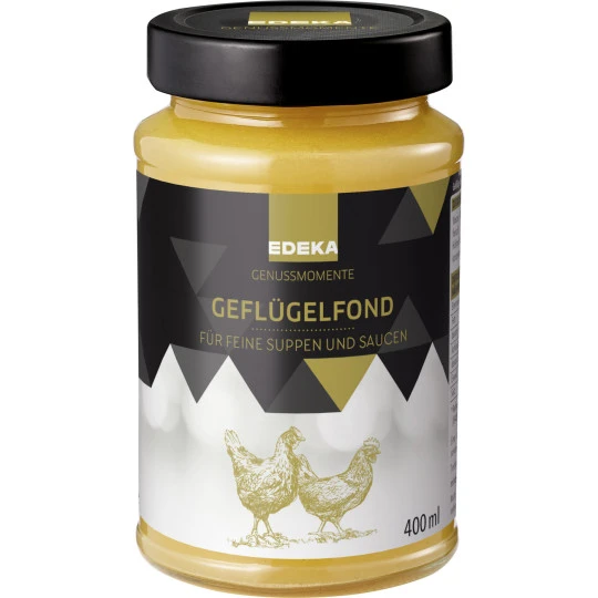 Genussmomente Geflügelfond 400ml 1 Genussmomente Geflügelfond 400ml