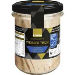 Genussmomente Weißer Thun Filets In Eigenem Saft Und Aufguss 190G